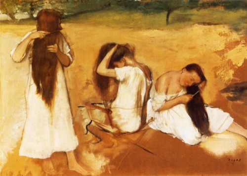 Mycie włosów bez szamponu, paleo smak, Edgar Degas