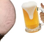 otyłość, piwo