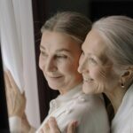 Siwe włosy i zmarszczki