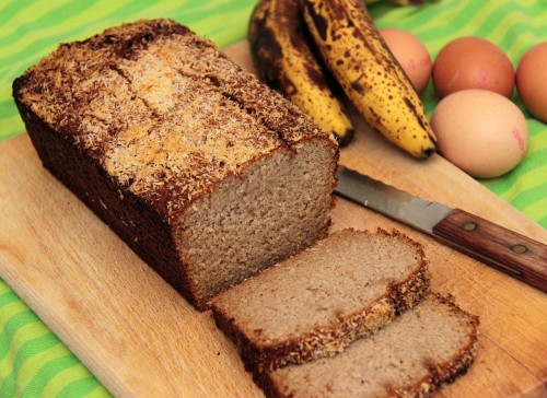 Chleb paleo bananowy (z mlekiem kokosowym), Paleo SMAK