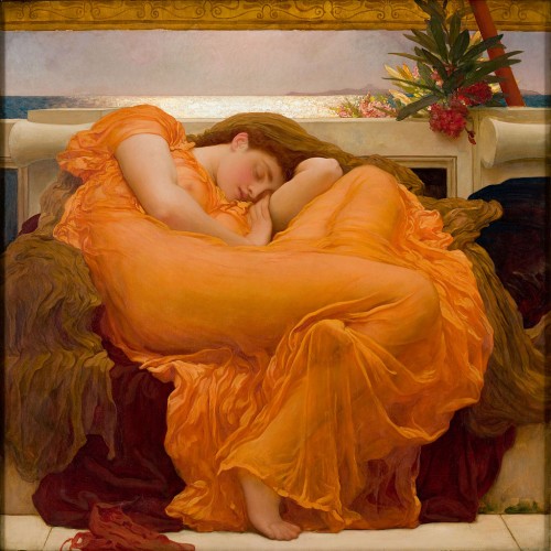 Sen, Paleo SMAK, Flaming June, Frederic Lord Leighton
