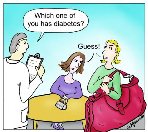 Which one of you has diabetes?